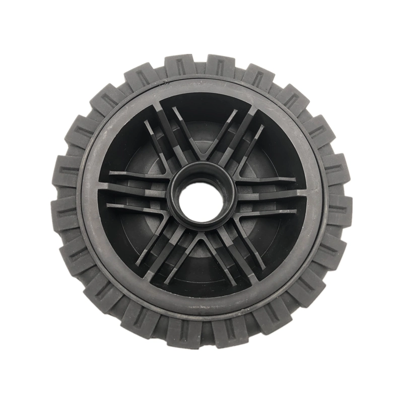 Non-Slip Solid Tyre Type Rubber Wheels for Hand Truck/Trolley/Cart