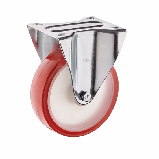 Roulette industrielle d'unité centrale de type européen de 5 pouces pour le chariot de nourriture de restaurant